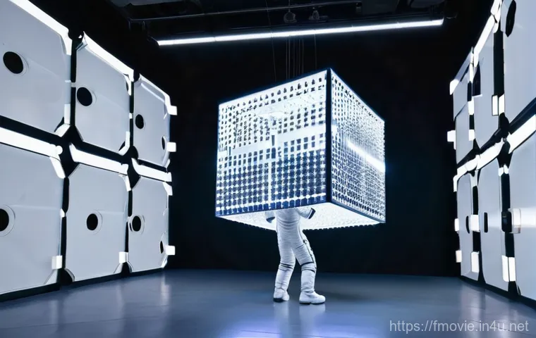 그래비티 제작 비하인드 - **A highly detailed shot of a female astronaut, resembling Sandra Bullock's character Dr. Ryan Stone... 그래비티 제작 비하인드 - **A highly detailed shot of a female astronaut, resembling Sandra Bullock's character Dr. Ryan Stone...